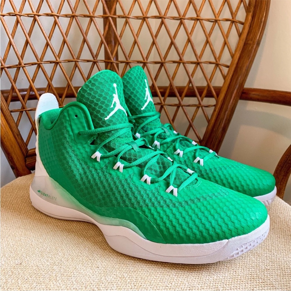 (Sample) Air Jordan Super Fly 3 PO (Sample) Celtic Green Shoes 15